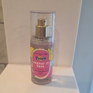 Nwt. Bath & Body Works Peeps Peepin' It Real Fine Fragrance Mist - Pink